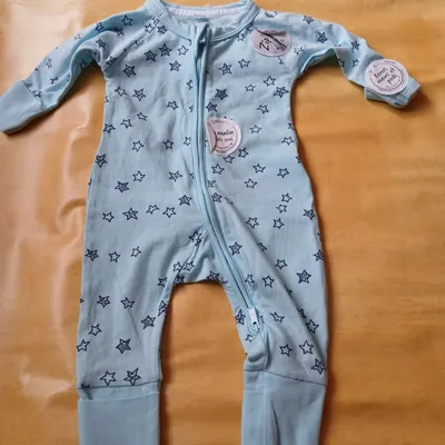 Pyjamas garçon en coton DIM 54/58cm 1 mois